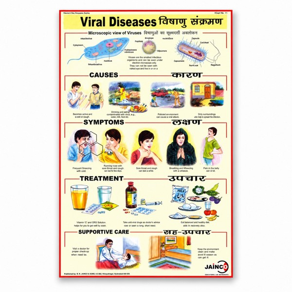 Viral Diseases Chart